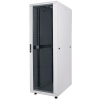 Baie réseau 19 pouces MHT178 avec porte vitrée - 26U - 600 (P) x 600 (L) x 1322 (H) - flatpack - gris