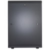 19 inch netwerkkast MHT172 met glazen deur - 16U - 600 (D) x 600 (W) x 878 (H) - flatpack - zwart