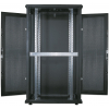 Baie serveur 19 pouces MHT265 avec porte perforée - 42U - 1000 (P) x 800 (L) x 2033 (H) - assemblée - noir