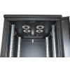 Baie réseau 19 pouces MHT207 avec porte vitrée - 26U - 800 (P) x 600 (L) x 1322 (H) - assemblée - noir