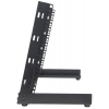 Rack de serveur à cadre ouvert 19 pouces MHT165 - hauteur 8U - 2 montants - flatpack - noir
