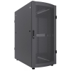 Baie serveur 19 pouces MHT256 avec porte perforée - 47U - 1000 (P) x 800 (L) x 2250 (H) - flatpack - noir