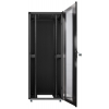 Baie réseau Premium 19 pouces MHT233 avec porte vitrée - 22U - 800 (P) x 600 (L) x 1133 (H) - assemblée - noir