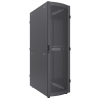 Baie serveur 19 pouces MHT267 avec porte perforée - 42U - 1200 (P) x 600 (L) x 2057 (H) - assemblée - noir