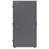 Baie serveur 19 pouces MHT267 avec porte perforée - 42U - 1200 (P) x 600 (L) x 2057 (H) - assemblée - noir