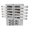 Casier de recharge pour 20 smartphones jusqu'à 7 pouces - Zioxi Volt Bay VSP1-20W-UC-CP - serrure à combinaison - USB-C