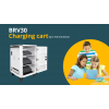 Chariot de chargement BRV30 pour 30 appareils mobiles jusqu'à 16 pouces - blanc
