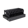 Station de recharge Dual Charge USB-A/USB-C 1000W à 10 ports - noir