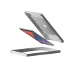 Support de tablette au sol Securo XL pour tablettes de 13-16 pouces - acier inoxydable