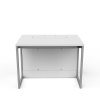 Poste de travail P1 avec 1 emplacement escamotable - 70 (L) x 70 (P) cm