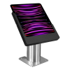 Domo Slide support de bureau fixe pour iPad 10.9 & 11 pouces - Noir/RVS