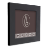 Support mural Piatto pour iPad 11 pouces 2025 - noir