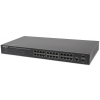 Switch PoE+ 24 ports Gigabit Ethernet géré par le Web avec 2 ports SFP - 370W PoE, montage en rack