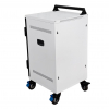 Chariot de chargement pour ordinateur portable PT-VERT-15 pour 15 appareils à 17 pouces