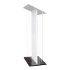 Pupitre plexiglas Roslin - blanc