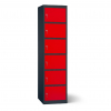 Casiers de chargement pour batteries & appareils mobiles - 6 compartiments