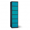 Casiers de chargement pour batteries & appareils mobiles - 6 compartiments