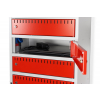 Casiers de recharge pour batteries & appareils mobiles - Montage mural - 9 compartiments