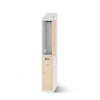 Casiers vestiaires avec fonction de charge - 40 cm de large - 2 portes