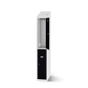Casiers vestiaires avec fonction de charge - 40 cm de large - 2 portes