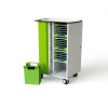 Chariot de recharge & synchronisation Zioxi avec paniers de transport pour 16 ou 32 tablettes jusqu'à 10,5 pouces