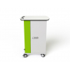 Chariot de chargement Zioxi OnView avec paniers de transport CHRGT-TBB-16-C-O3 pour 16 tablettes jusqu'à 10,5 pouces - verrouillage par code numérique