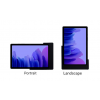 Support mural plat Domo Slide pour Samsung Galaxy Tab A9 8.7 pouces - Fonctionnalité de recharge - noir