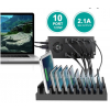 Hub de charge et de synchronisation 10 ports USB-A USB 3.0 10W