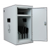 Armoire de rechargement BRVDC6 pour 6 appareils mobiles jusqu'à 17 pouces - blanc - USB-C