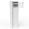 Zioxi Volt bay Casier de chargement VCB1-24S-M-K pour 24 Chromebooks jusqu'à 14 pouces - serrure à clé - multiprise