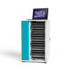 Armoire de charge Zioxi pour 16 ordinateurs portables jusqu'à 16 pouces - Chargement via USB-C - CHRGCUC-LS-16-C - serrure à code numérique