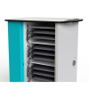 Zioxi oplaadkast voor 16 laptops tot 16 inch - Opladen via USB-C - CHRGCUC-LS-16-R - RFID slot