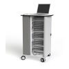 Chariot de charge USB-C avec câbles pour 16 Chromebooks et appareils mobiles jusqu'à 14 pouces - serrure RFID