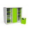 Armoire de recharge pour iPad avec paniers CHRGC-TBB-32-K pour 32 iPad & tablettes - serrure à clé