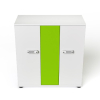 Armoire de recharge pour tablettes Zioxi CHRGCUC-TB-32-K pour 32 tablettes - Serrure à clé