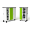 Chariot de rechargement Zioxi CHRGT-TB-40-C pour 40 tablettes jusqu'à 11 pouces - serrure à code numérique