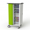 Chariot de recharge USB-C pour iPad et Pencil Zioxi CHRGTUC-PT-16-C pour 16 iPads jusqu'à 10,9 pouces et crayons iPad - serrure à code numérique 
