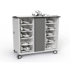 Chariot de chargement Zioxi pour 40 casques et contrôleurs VR - serrure à clé