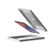 Support de tablette au sol Securo S pour tablettes de 7-8 pouces - acier inoxydable