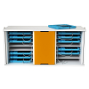 Armoire pour iPad Zioxi CHRGC-KC-8+8-C pour 16 iPads jusqu'à 11 pouces - serrure à code numérique