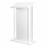 Pupitre plexiglas Roslin - blanc