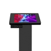 Elektronisch in hoogte verstelbaar tablet vloerstandaard Suegio Fino voor iPad Air 13 inch 2024-2025 - zwart