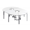 Table d'étudiant pliante à 60°