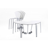 Table d'étudiant pliante à 60°