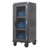 Oplaadkar voor 30 tablets & laptops tot 14 inch - inclusief USB-C kabels - pincode & sleutelslot