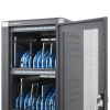Oplaadkar voor 30 tablets & laptops tot 14 inch - inclusief USB-C kabels - pincode & sleutelslot