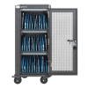 Oplaadkar voor 30 tablets & laptops tot 14 inch - inclusief USB-C kabels - pincode & sleutelslot