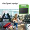 Etui de protection avec poignée KidsCase pour tablette Samsung Galaxy Tab A9 8.7 pouces - Vert