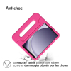 Housse de protection KidsCase avec poignée pour Samsung Galaxy Tab A9 8.7 pouces - Rose