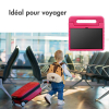 Housse de protection KidsCase avec poignée pour Samsung Galaxy Tab A9 8.7 pouces - Rose